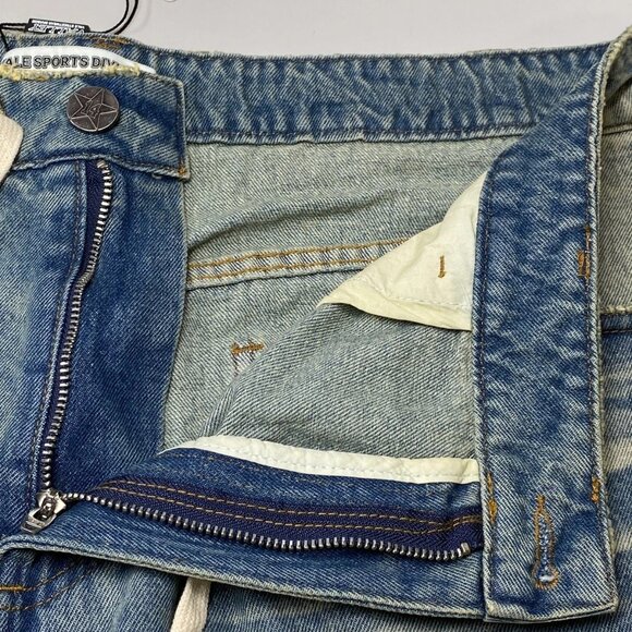 Vale Forever Men’s Sirens Crystal Jorts Size 40 Blue Streetwear Denim Shorts - Picture 6 of 9